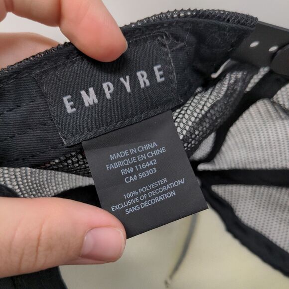 Empyre Fly High Skull Snapback Mesh Back Trucker Hat Multi One Size Bling - Picture 7 of 7